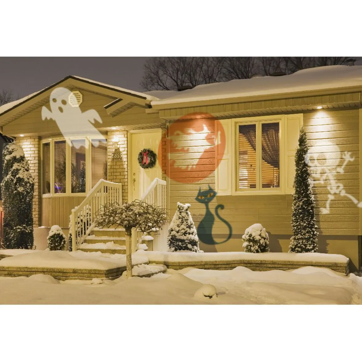 Projecteur LED thématique pour toute l'année-Gifi Outlet