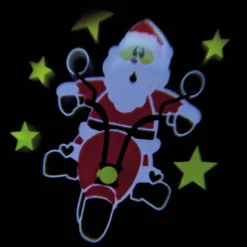 Projecteur Père Noël animé extérieur 36 LED-Gifi Sale