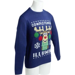 Pull de Noël adulte lumineux 4 LED-Gifi Best