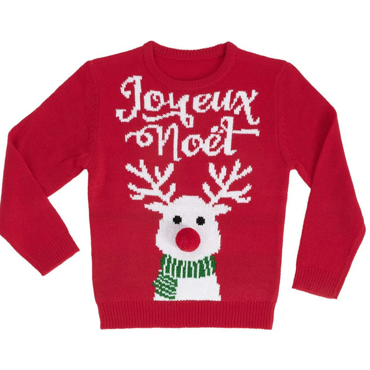 Pull de Noël enfant taille 6-8 ans-Gifi New