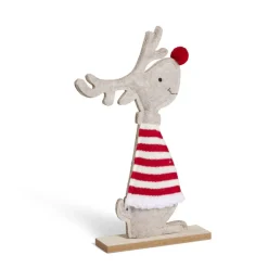 Renne en feutrine à poser H28cm - 2 modèles-Gifi Outlet