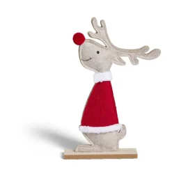 Renne en feutrine à poser H28cm - 2 modèles-Gifi Outlet