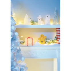 Renne Lumineux 5 Led multicolore H17 cm-Gifi New