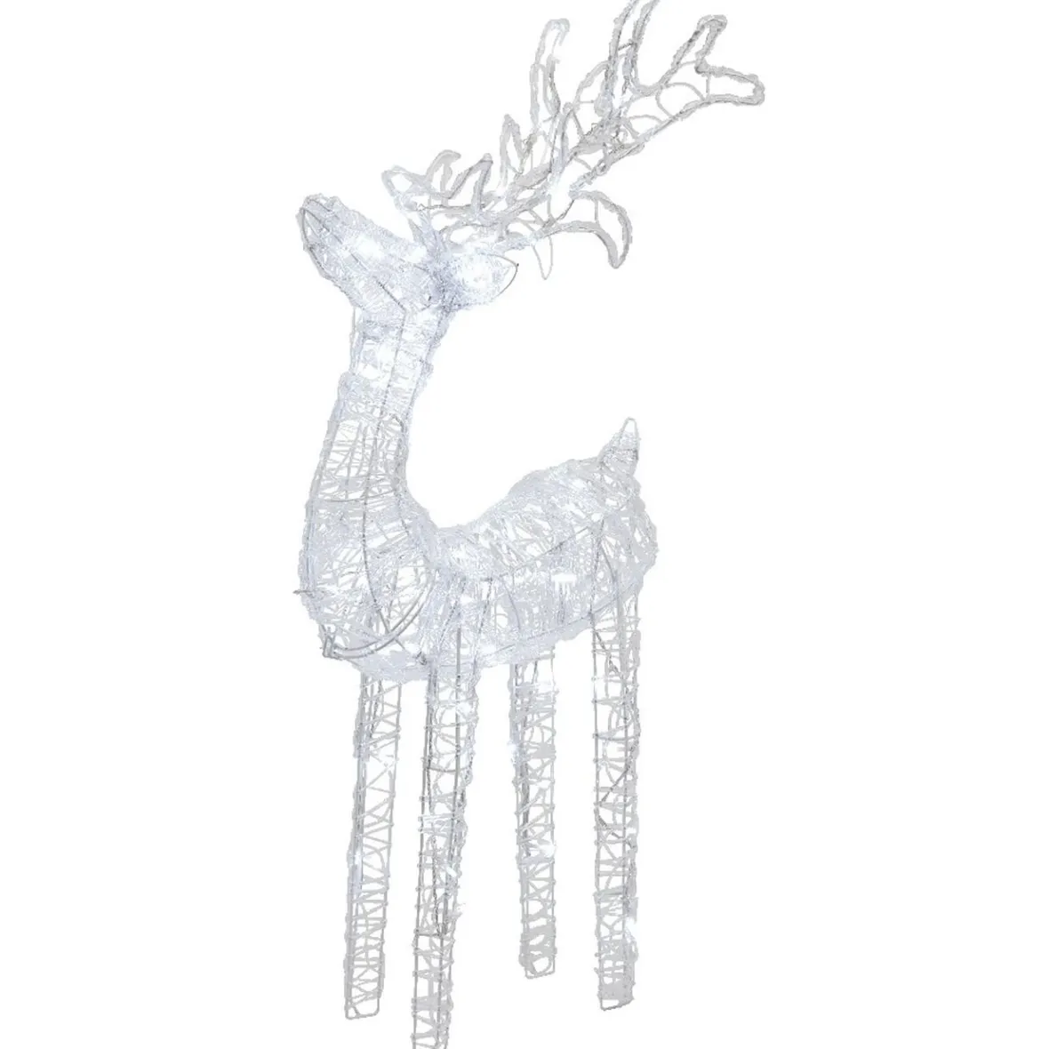 Renne lumineux blanc Noël-Gifi Sale