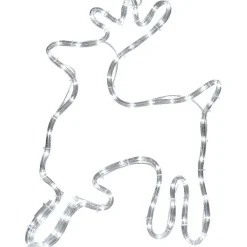 Renne lumineux blanc fixe h. 54 cm-Gifi Hot