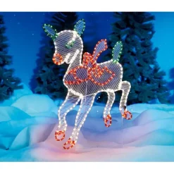 Renne lumineux tricolore fixe-Gifi Best