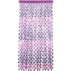 Rideau de porte étoile 200x100cm violet-Gifi Discount