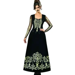Robe de déguisement gothique femme-Gifi Outlet
