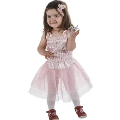 Robe de princesse x3 blanc rose clair et fuchsia-Gifi Online
