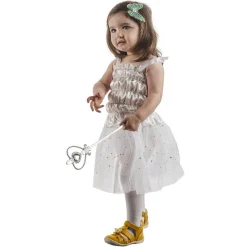 Robe de princesse x3 blanc rose clair et fuchsia-Gifi Online