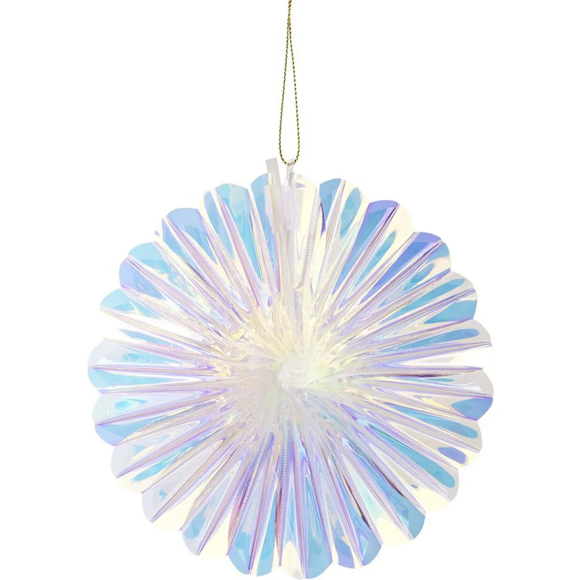 Rosace effet iridescent à suspendre Ø16cm-Gifi Discount