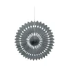 Rosace papier à suspendre grise-Gifi Online