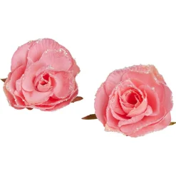 Rose à clipser x2 - Ø5x9,5cm-Gifi Hot