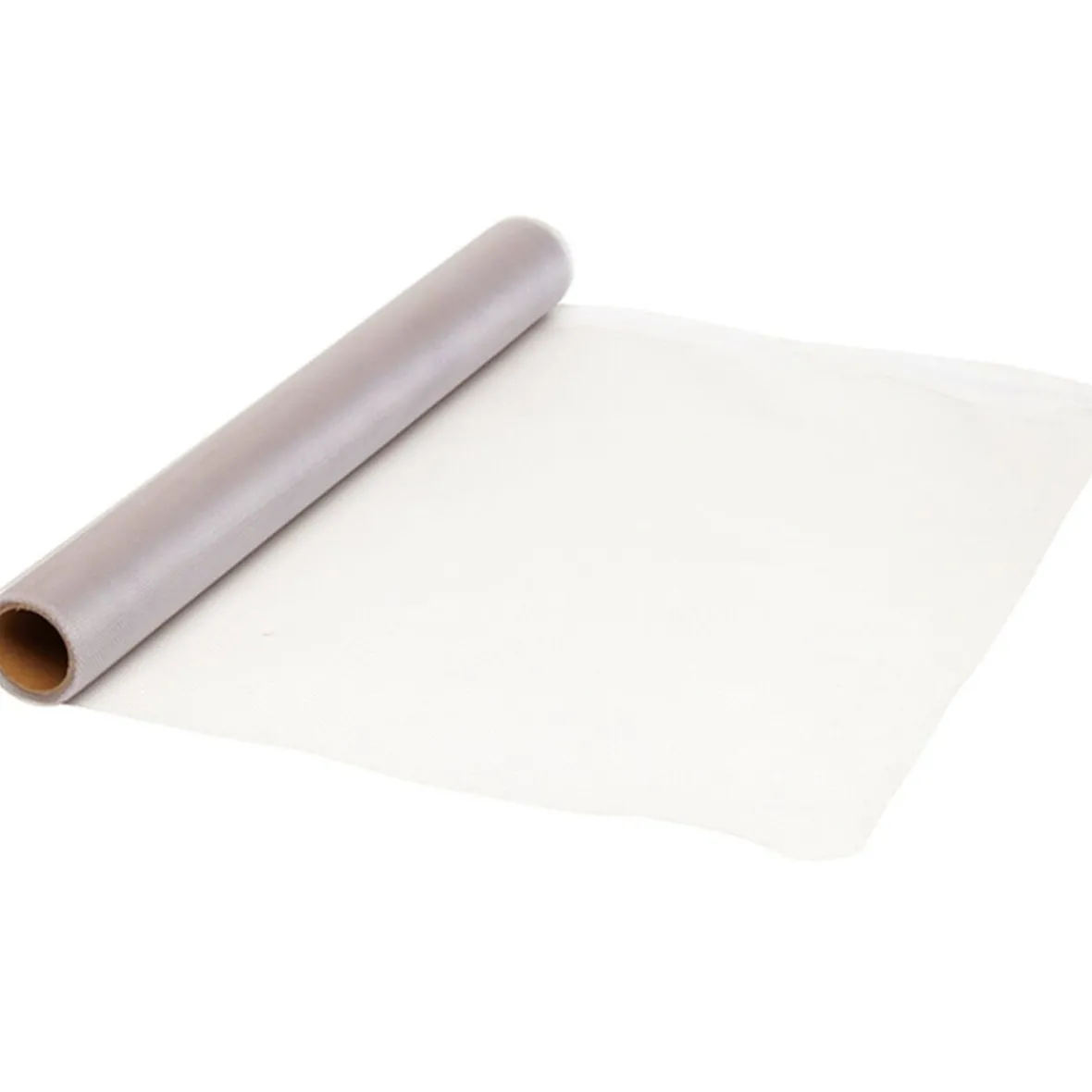 Rouleau de tulle argenté 5 m-Gifi Clearance