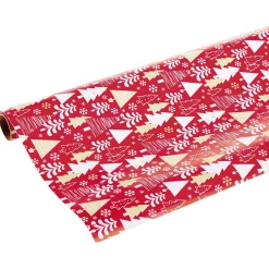 Rouleau papier cadeau motif Noël L200x70cm-Gifi Best