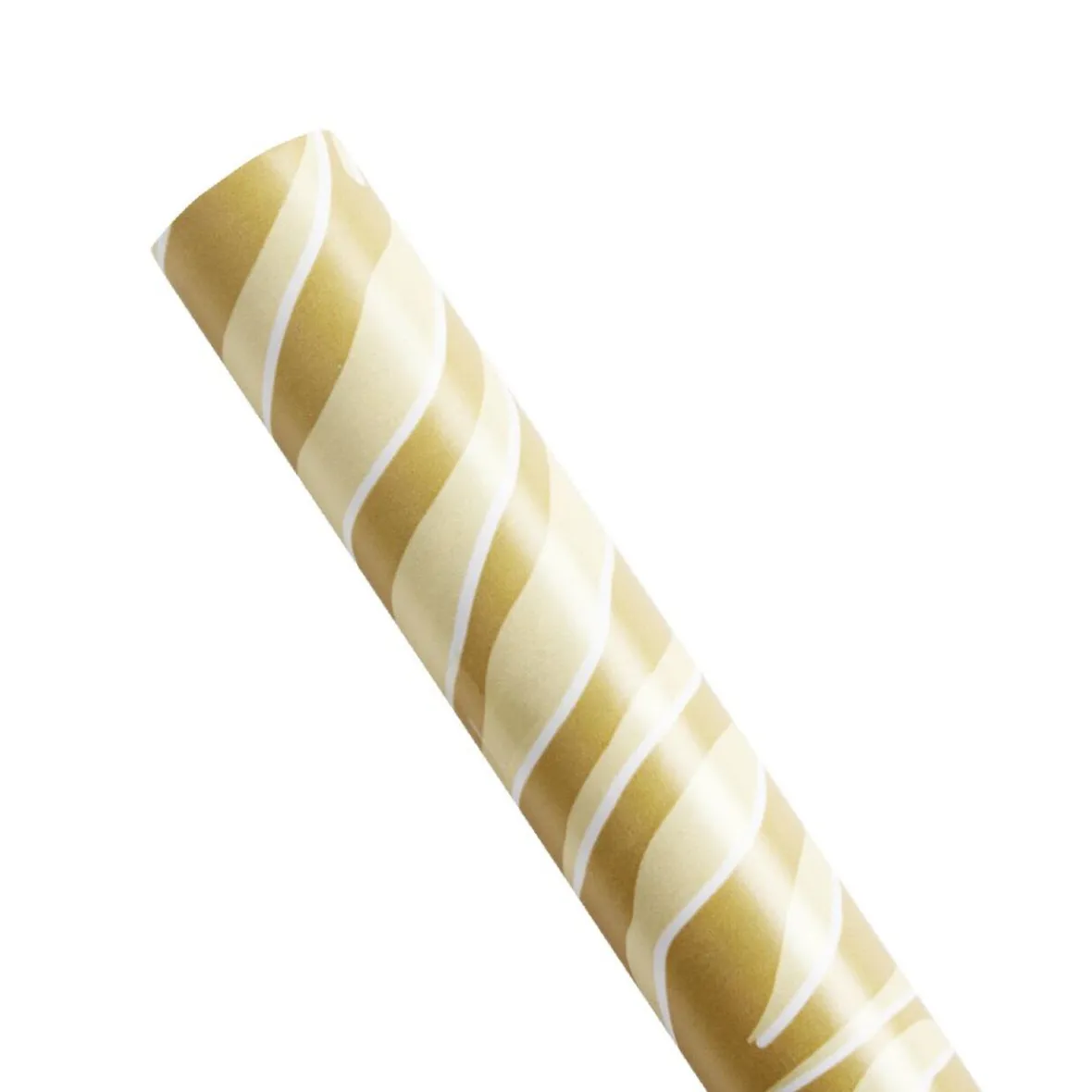 Rouleau papier cadeau Noël 2m vert ou doré à motifs - 2 modèles-Gifi New