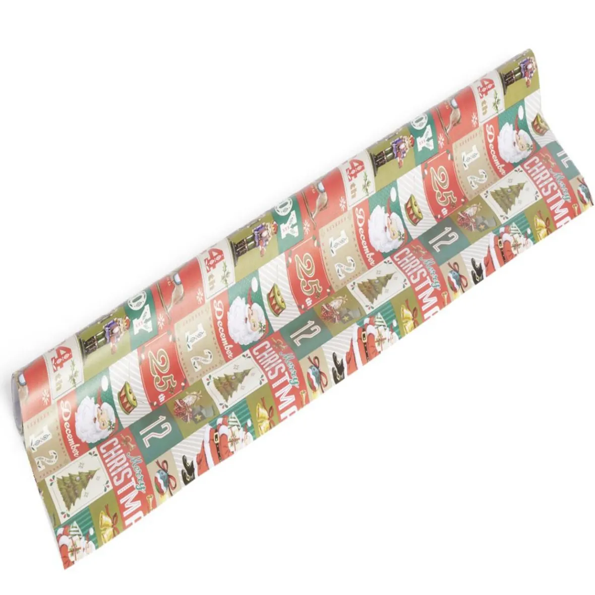 Rouleau papier cadeau Noël 2m - 6 modèles-Gifi