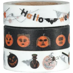 Ruban adhésif décor Halloween x3-Gifi