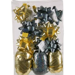 Ruban bolduc et noeud orange noir-Gifi New