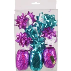 Ruban bolduc et noeud rose bleu-Gifi Online