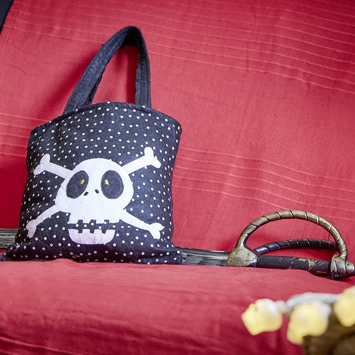 Sac à bonbons en feutrine Halloween-Gifi Clearance