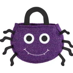 Sac à bonbons Halloween araignée violet-Gifi Online