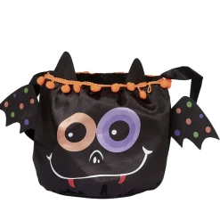 Sac à bonbons Halloween design chauve-souris noir et multicolore-Gifi Clearance