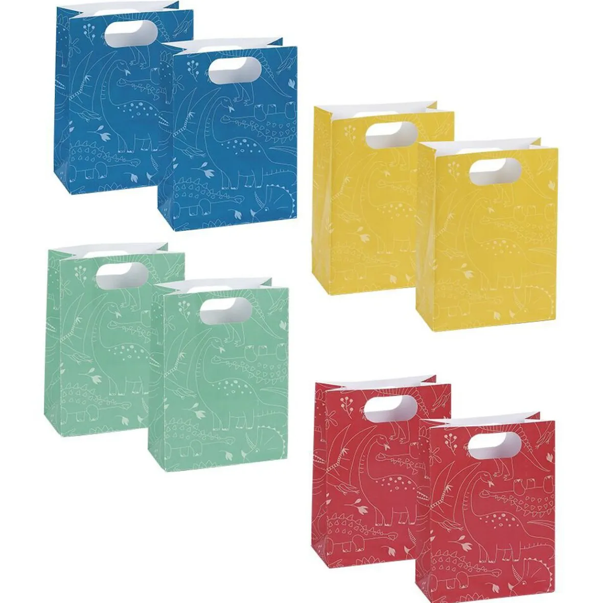 Sac à bonbons pochette thème dinosaure x8-Gifi Best