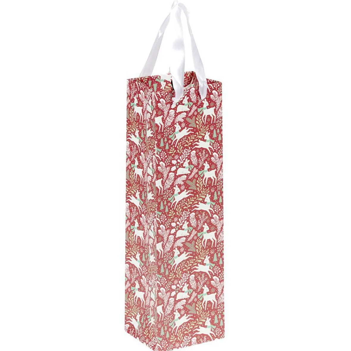 Sac à bouteille Noël L33X10X9 cm-Gifi