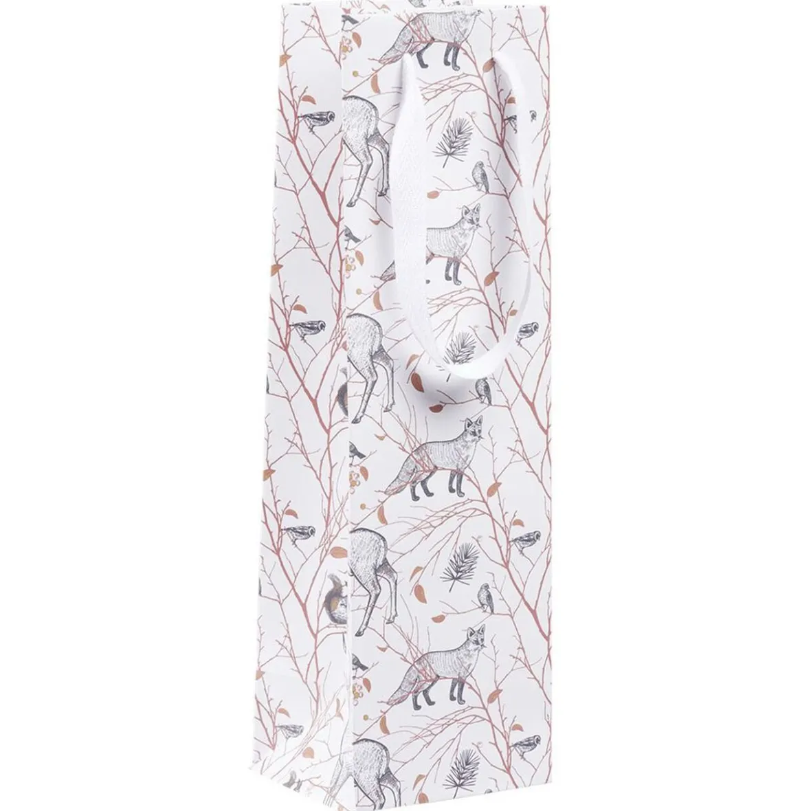 Sac à bouteille Noël motif nature-Gifi Sale