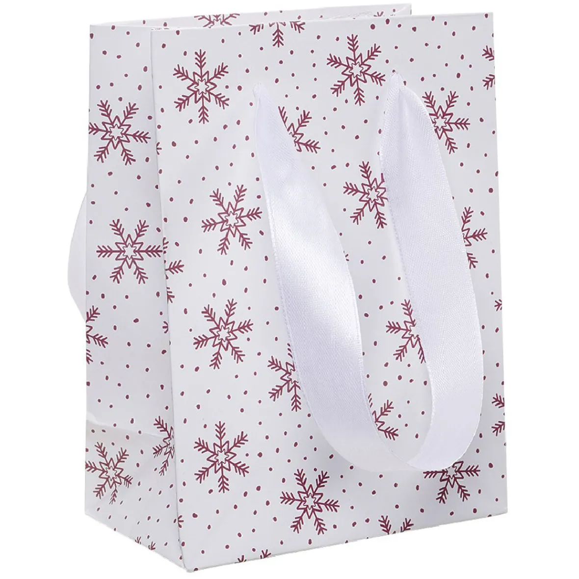 Sac à cadeau petit format thème nature vert, brun ou rouge-Gifi Online