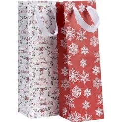 Sac bouteille thème Noël-Gifi New