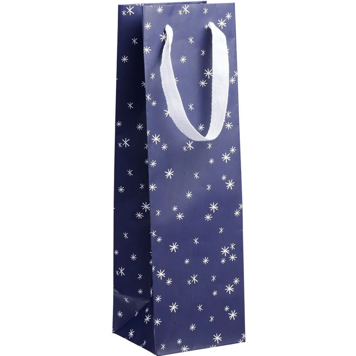 Sac cadeau à bouteille imprimé Noël-Gifi Outlet