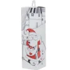 Sac cadeau bouteille motif Père Noël blanc rouge-Gifi Outlet