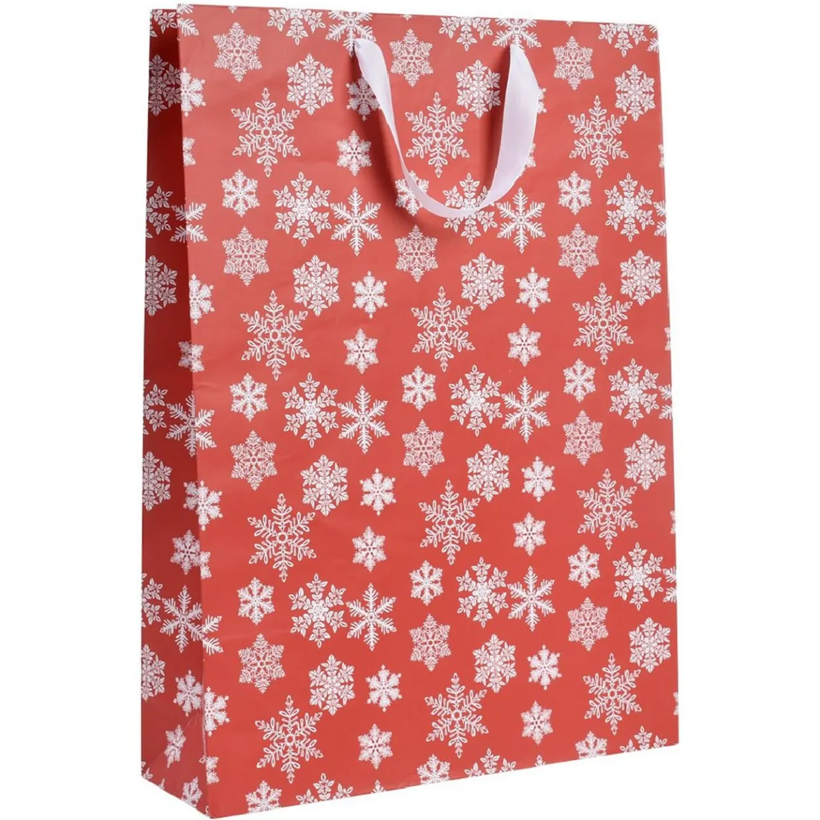 Sac cadeau de Noël motif traditionnel taille L-Gifi Hot