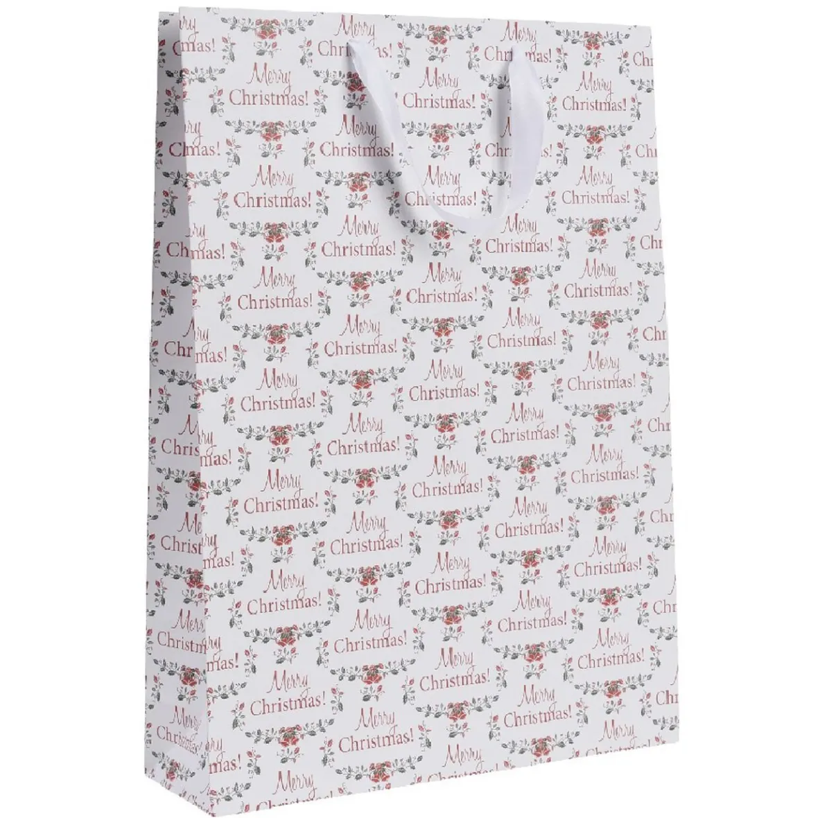 Sac cadeau de Noël motif traditionnel taille L-Gifi Hot