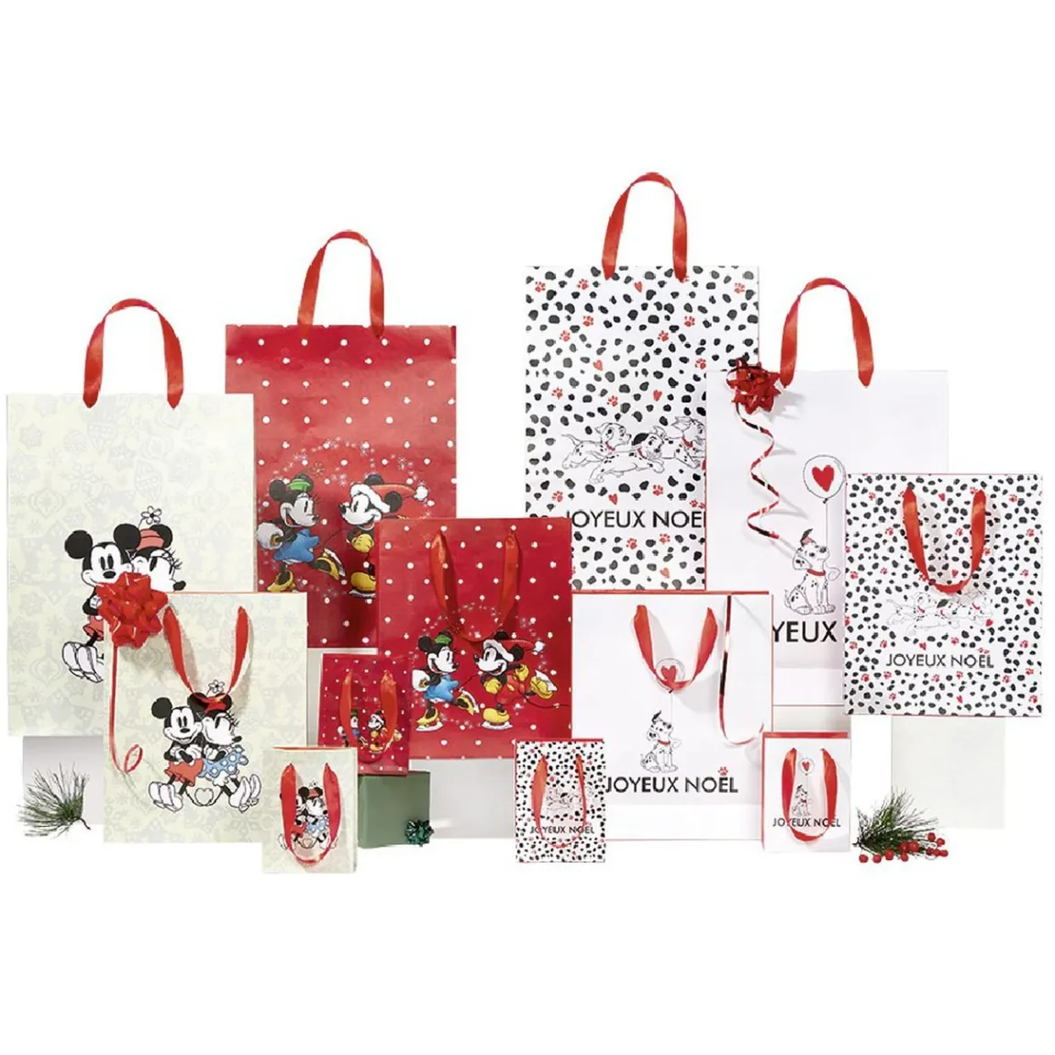Sac cadeau Disney Dalmatien taille M-Gifi New