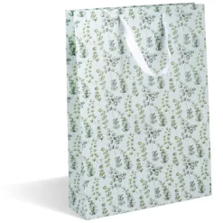 Sac cadeau grand format, jardin hiver, papier-Gifi Outlet