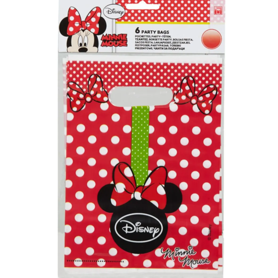 Sac cadeau Minnie x6-Gifi Outlet