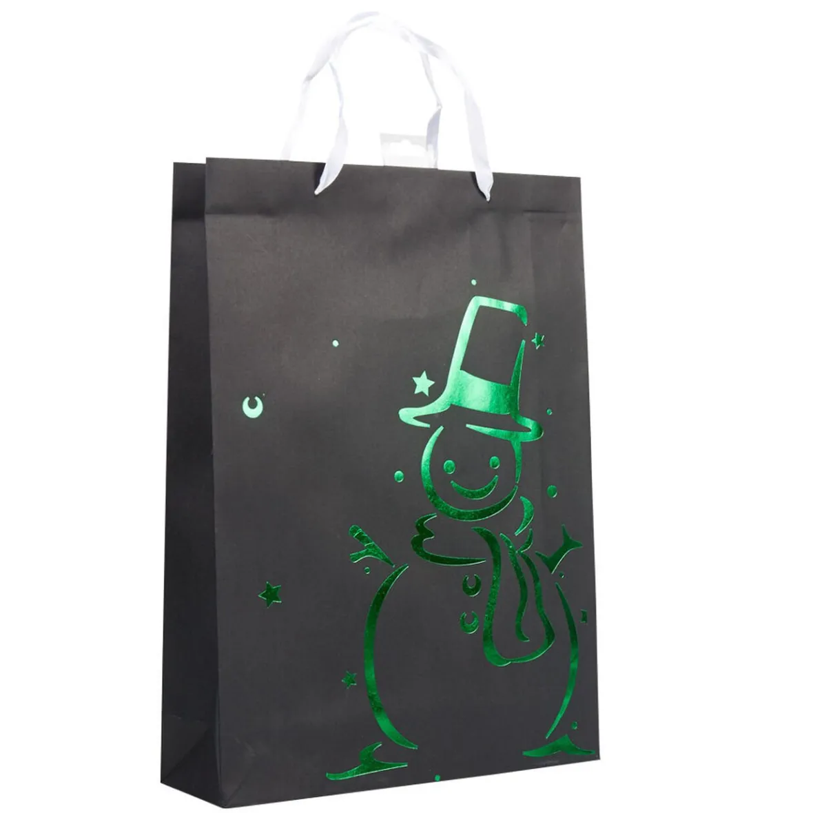 Sac cadeau motif bonhomme de neige grand modèle-Gifi Best