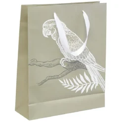 Sac cadeau motif doré taille M-Gifi Clearance