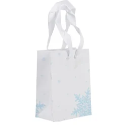 Sac cadeau motif flocon petit modèle-Gifi