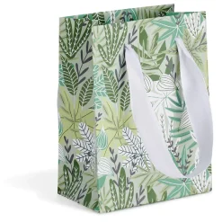 Sac cadeau motif jardin d'hiver taille S-Gifi Sale