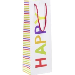 Sac cadeau motif tropical petit modèle L30xH40cm-Gifi Online