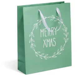 Sac cadeau moyen format, jardin hiver, papier-Gifi Online
