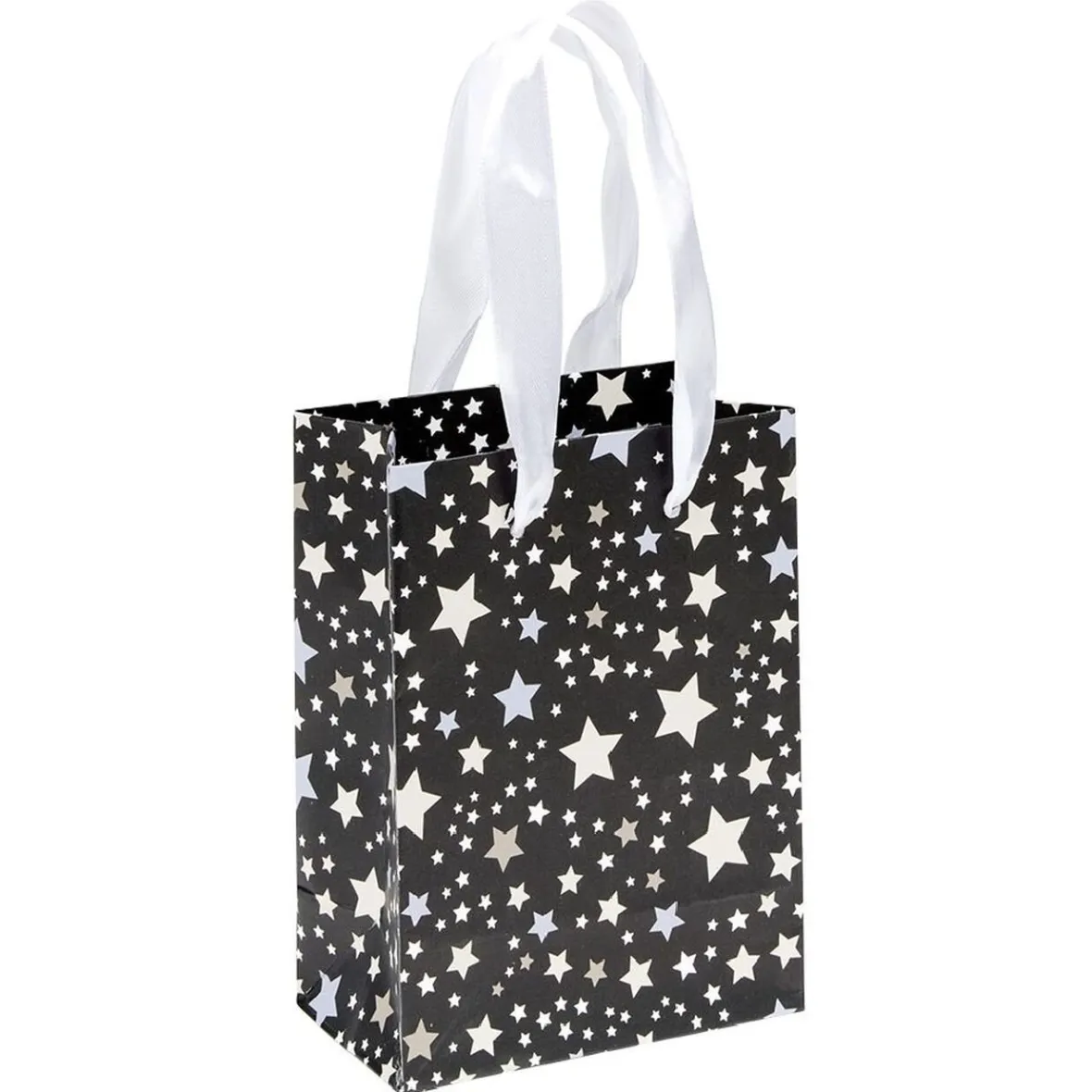 Sac cadeau Noël doré L33X10X9 cm-Gifi Best