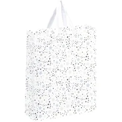 Sac cadeau Noël doré L32X29X9 cm-Gifi Hot