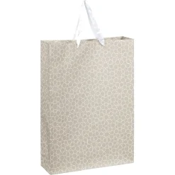 Sac cadeau Noël doré L46X33X10 cm-Gifi New
