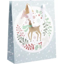 Sac cadeau Noël enfant L26x32 cm-Gifi