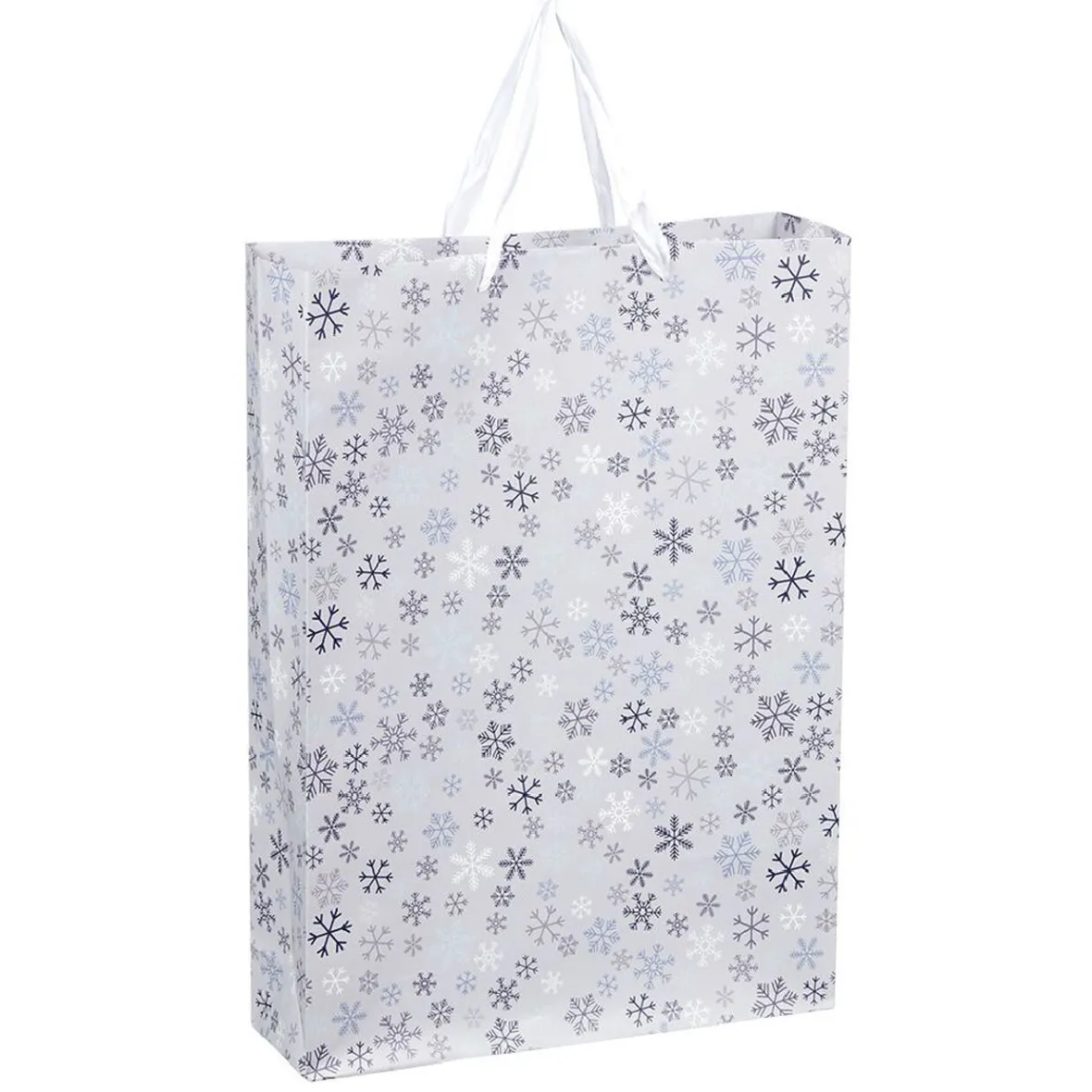Sac cadeau Noël Jardin d'Hiver L46X33 cm-Gifi Clearance
